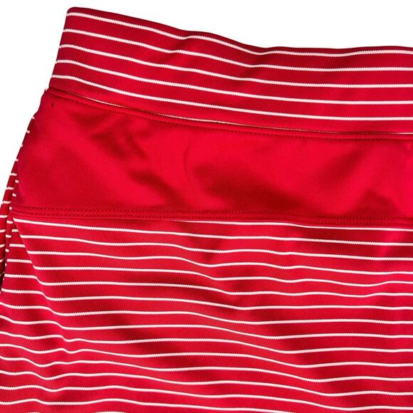 Izod Womens Large Tennis Skorts Stretch Red Activewear Casual Golf Athleisure - Picture 2 of 14
